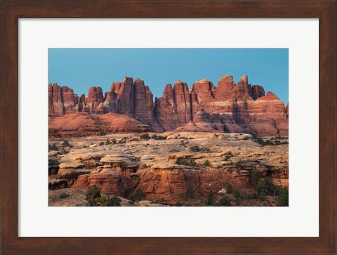 Framed Needles Canyonlands National Park Print