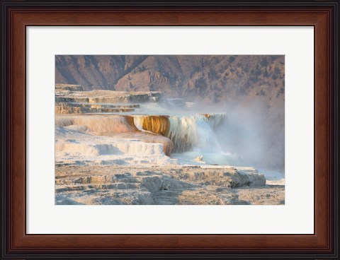 Framed Terraces of Canary Spring Print