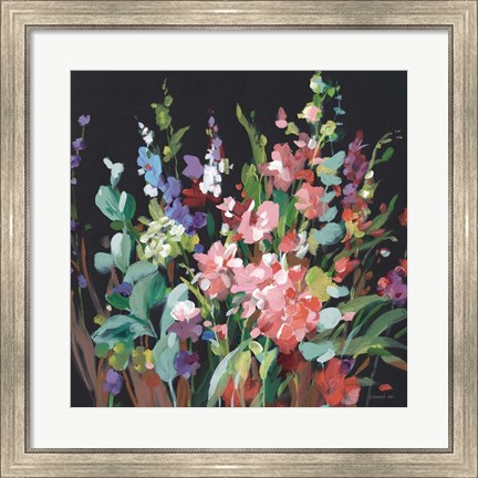 Framed Brightness Flowering Muted Print