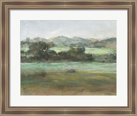 Framed Gentle Day Neutral Print