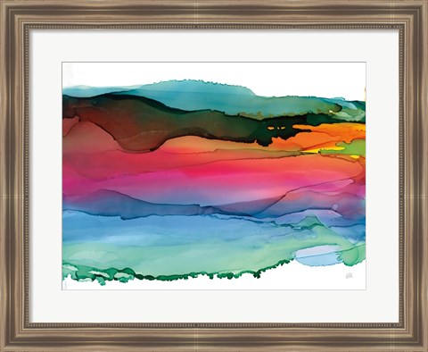 Framed Rainbowscape I Print