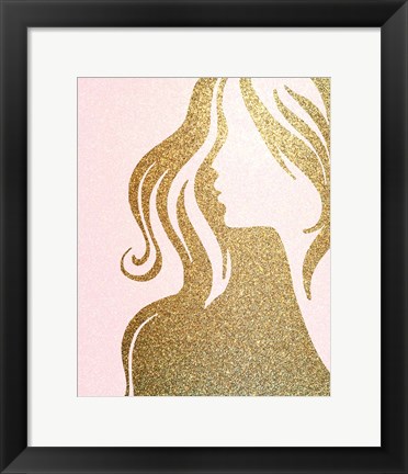 Framed Fashionista 5 Print