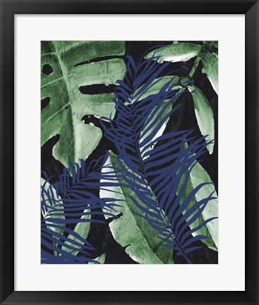 Framed Tropic Palms 1 Print