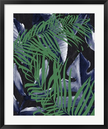 Framed Tropic Palms 2 Print