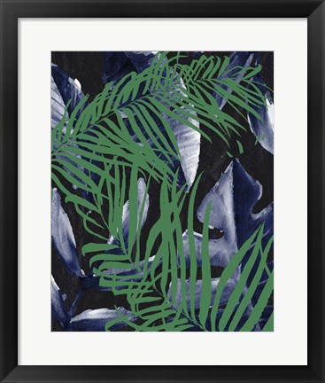 Framed Tropic Palms 2 Print