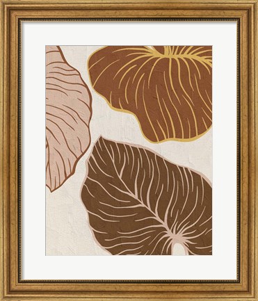 Framed Warm Palms 1 Print