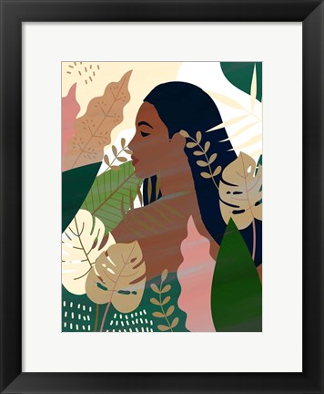 Framed Beauty 1 Print