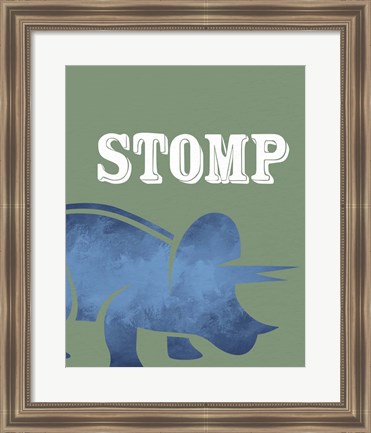 Framed Stomp 1 Print