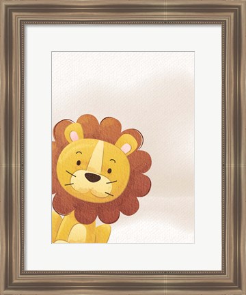 Framed Peek A Boo 4 Print