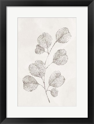 Framed Spotted Botanical 3 Print