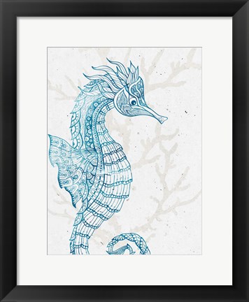 Framed Sea Creature 1 Print