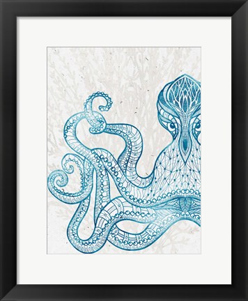 Framed Sea Creature 2 Print