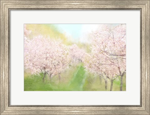 Framed Springtime Farm Print