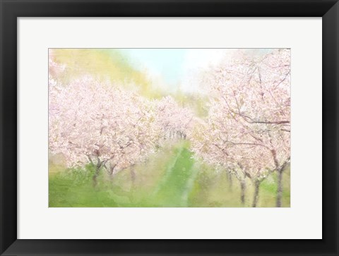 Framed Springtime Farm Print