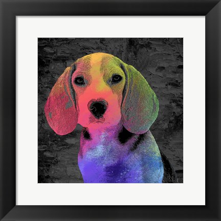 Framed Beagle Print