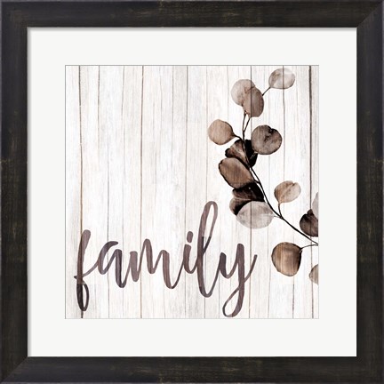 Framed Family Branch Print