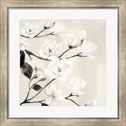 Framed Magnolias Print