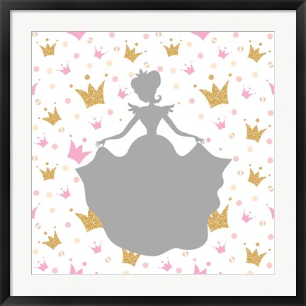 Framed Princess Dreams 1 Print