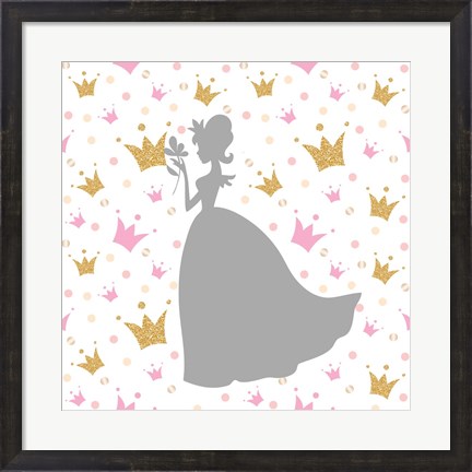 Framed Princess Dreams 3 Print