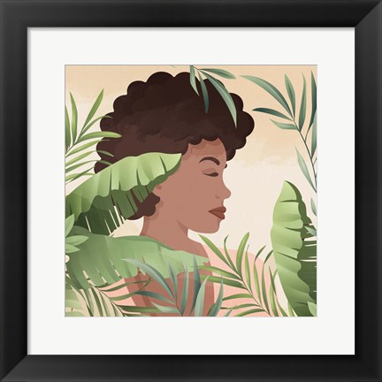 Framed Serene 1 Print