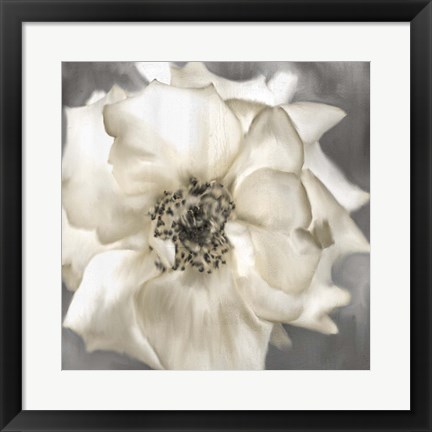 Framed Golden Rose Print