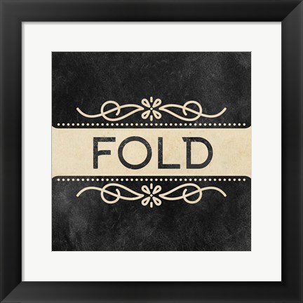 Framed Wash Dry Fold 3 Print