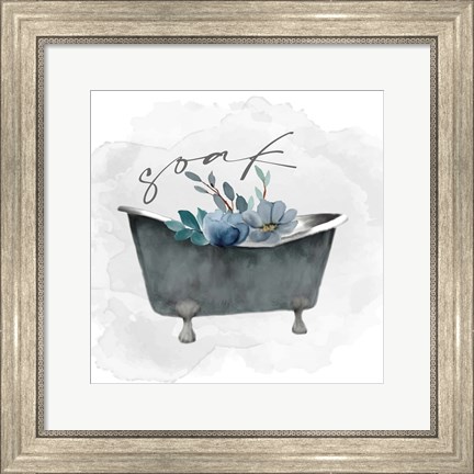 Framed Wash Your 5 Print