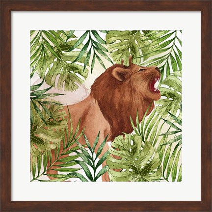 Framed Big Cats 2 Print