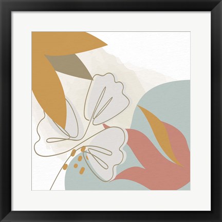 Framed Soft Organics 1 Print