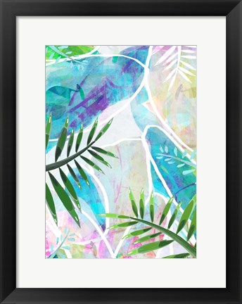 Framed Palm Serenity Print