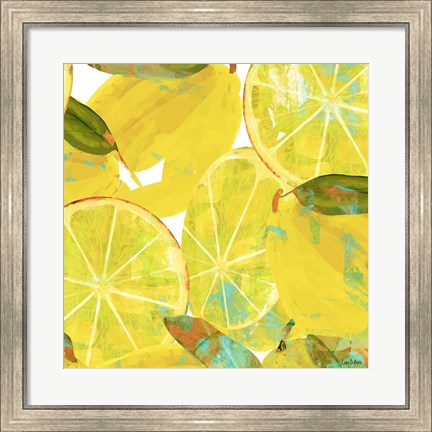 Framed Tropical Orchard 5 Print