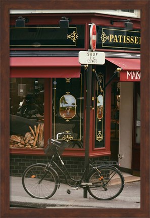 Framed Baguettes and a Bike Print