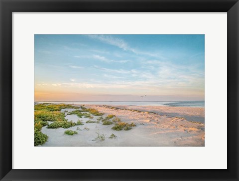 Framed Morning Beach Print