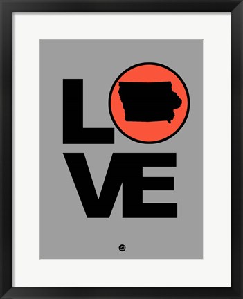 Framed Love Iova Print