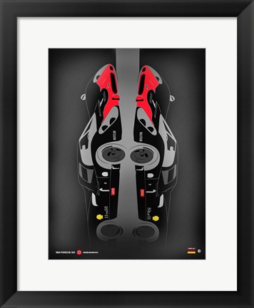 Framed 1968 Porsche 908 II Print