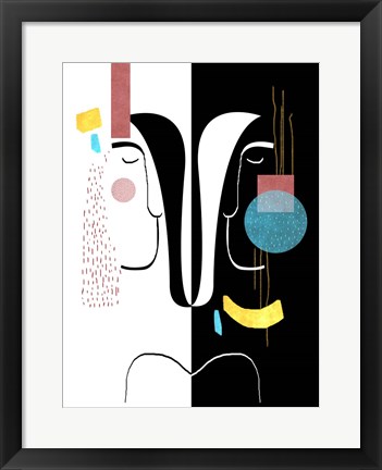 Framed Mirror Image Print