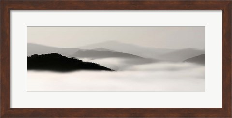 Framed Mountain Fog No. 2 Print