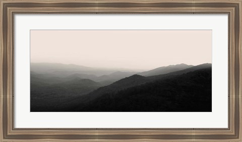 Framed Smoky Mountains; Vista No. 2 Print