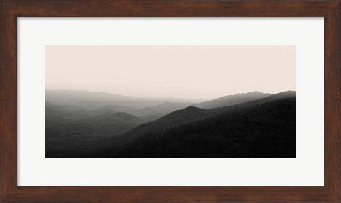 Framed Smoky Mountains; Vista No. 2 Print