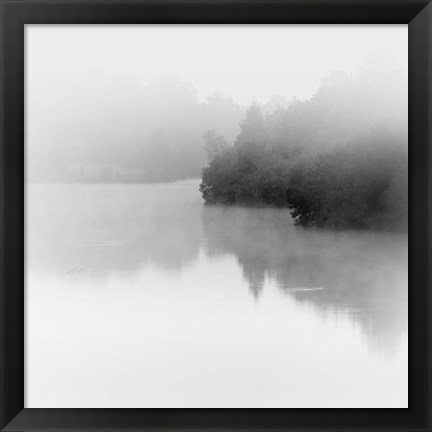 Framed Tranquil Lake Print