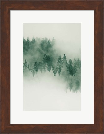 Framed Emerald Forest No. 2 Print