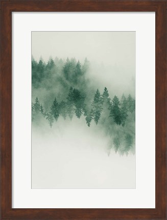 Framed Emerald Forest No. 2 Print