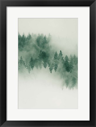 Framed Emerald Forest No. 2 Print