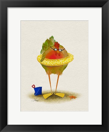 Framed Sally Hen Print