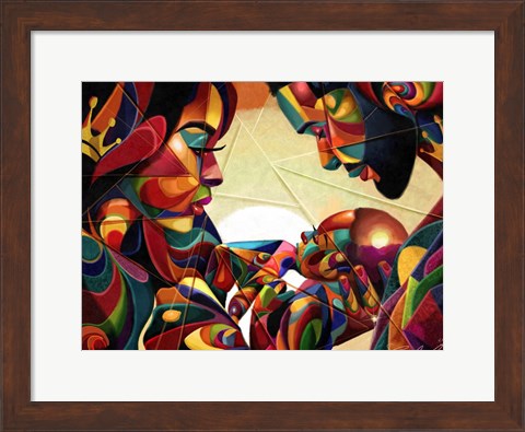 Framed Family Hues Print