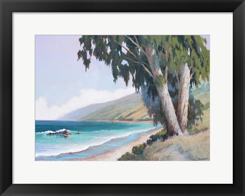 Framed Central California Coast Print