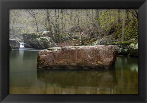 Framed Richland Creek Tranquility Print