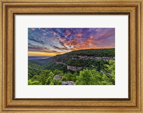 Framed Cloudland Canyon Sunrise Print