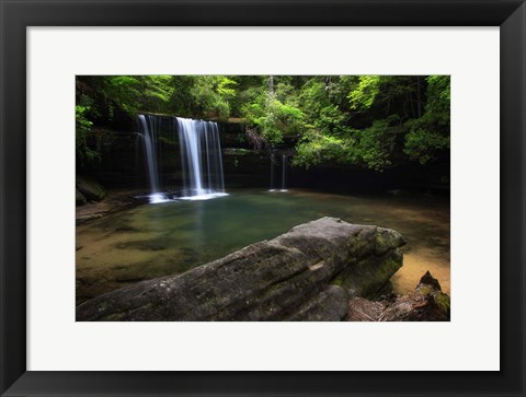 Framed Caney Creek Falls Print