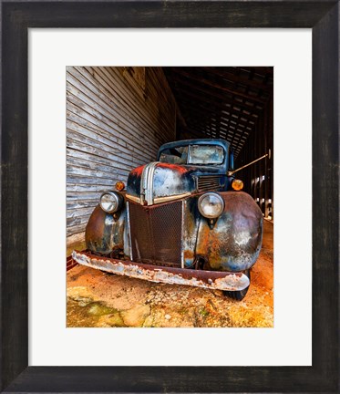 Framed 1940s Ford Truck Print